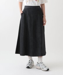 Afternoon Tea（アフタヌーンティー）の「オーガビッツデニムフレアスカート（スカート）」