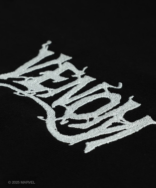 MARVEL（マーベル）の「〈ヴェノム〉バックプリント 裏毛パーカー（パーカー・メンズ・ブラック・MEDIUM/LARGE）」の10枚目の写真