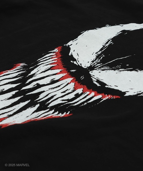 MARVEL（マーベル）の「〈ヴェノム〉バックプリント 裏毛パーカー（パーカー・メンズ・ブラック・MEDIUM/LARGE）」の11枚目の写真