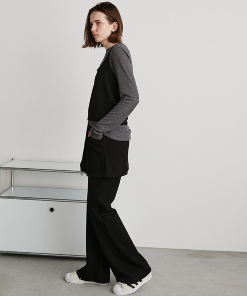 Auntie Rosa Holiday（アンティローザホリデー）の「シアーリブサムホールプルオーバー（Tシャツ/カットソー・レディース・ブラウン/ピンク/グレー/アイボリー/ブラック・FREE）」の21枚目の写真