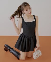 MURRAL　ワンピース　レース　黒いワンピース　ミニスカート　ミニワンピース MURRALワンピースレース黒いワンピースミニスカートミニワンピース