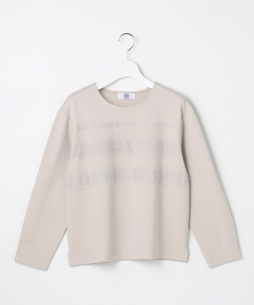 J.PRESS Ladies(J.プレス レディス)の「アモーレポンチ レース カットソー(Tシャツ/カットソー・レディース・ライトグリーン系/アイボリー系/ライトグレー系/グレー系・SMALL)」の16枚目の写真