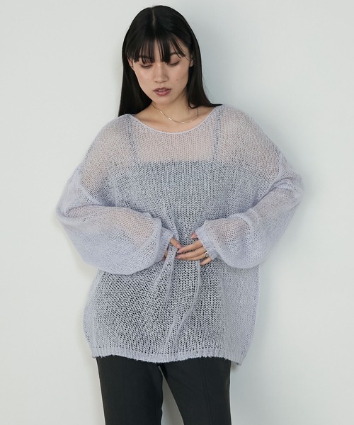 floow様オーダーページ forksy.】ローゲージシアーニットプルオーバー forksy.│MONO-MART