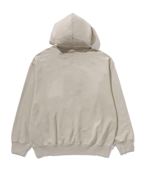 A BATHING APE（アベイシングエイプ）の「GARMENT DYE COLLEGE PULLOVER HOODIE（パーカー・メンズ・バーガンディー/チャコール/ベージュ・MEDIUM/X-LARGE/SMALL/XX-LARGE/LARGE）」の5枚目の写真