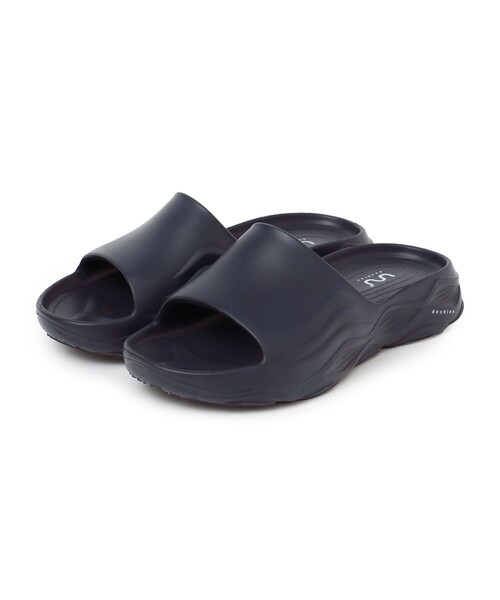 Doubleu（ダブリュー）の「Doubleu: ULTRA SPORTY SLIDE MBL ZERO EVA スライド サンダル（サンダル・メンズ・ホワイト/ブラック/グレー/ブルー・41/42/43/40）」の2枚目の写真