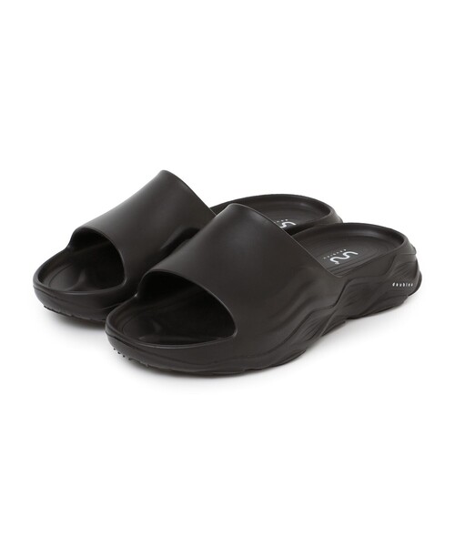 Doubleu（ダブリュー）の「Doubleu: ULTRA SPORTY SLIDE MBL ZERO EVA スライド サンダル（サンダル・メンズ・ホワイト/ブラック/グレー/ブルー・41/42/43/40）」の4枚目の写真
