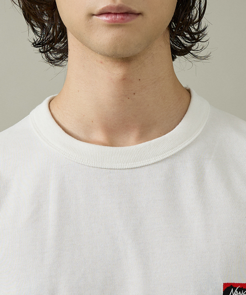 NANGA（ナンガ）の「【NANGA /ナンガ]】ECO HYBRID BOX EMBROIDERY L/STEE/ ボックスロゴ刺繍ロングTシャツ/ロゴ/長袖/ユニセックス【WEB限定】（Tシャツ/カットソー・メンズ・グレー/ホワイト/ブラック・L/M）」の21枚目の写真