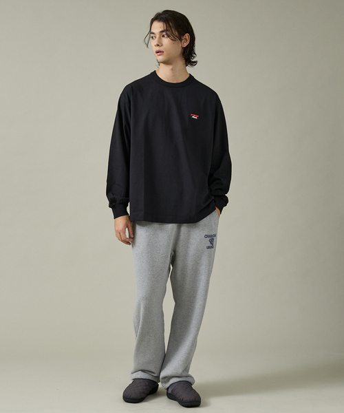 NANGA（ナンガ）の「【NANGA /ナンガ]】ECO HYBRID BOX EMBROIDERY L/STEE/ ボックスロゴ刺繍ロングTシャツ/ロゴ/長袖/ユニセックス【WEB限定】（Tシャツ/カットソー・メンズ・グレー/ホワイト/ブラック・L/M）」の15枚目の写真