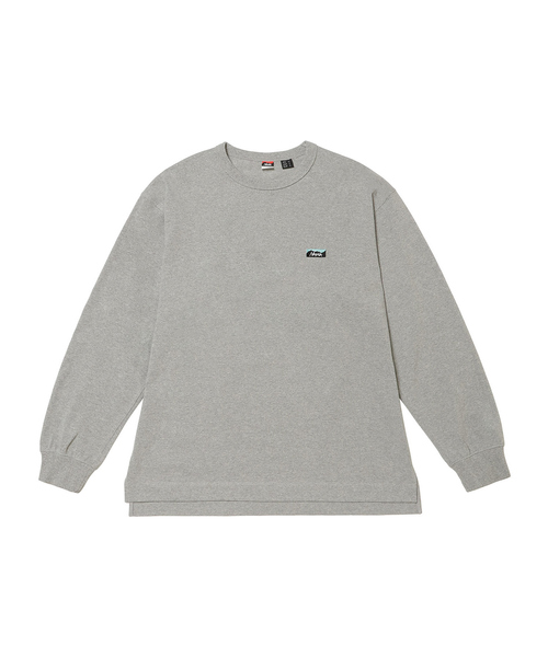 NANGA（ナンガ）の「【NANGA /ナンガ]】ECO HYBRID BOX EMBROIDERY L/STEE/ ボックスロゴ刺繍ロングTシャツ/ロゴ/長袖/ユニセックス【WEB限定】（Tシャツ/カットソー・メンズ・グレー/ホワイト/ブラック・L/M）」の11枚目の写真