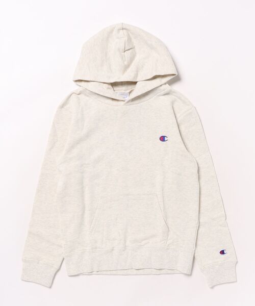 Champion(チャンピオン)の「CHAMPION/チャンピオン キッズ プルオーバー パーカー フーデッドスウェットシャツ ベーシック 裏毛 CK-Y001(パーカー・キッズ・ブラック/アイボリー/ネイビー・140cm/130cm/120cm/110cm/100cm/160cm/150cm)」の14枚目の写真