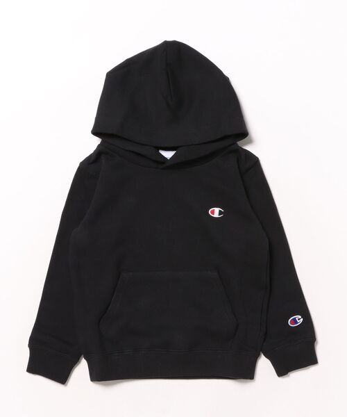 Champion(チャンピオン)の「CHAMPION/チャンピオン キッズ プルオーバー パーカー フーデッドスウェットシャツ ベーシック 裏毛 CK-Y001(パーカー・キッズ・ブラック/アイボリー/ネイビー・140cm/130cm/120cm/110cm/100cm/160cm/150cm)」の15枚目の写真
