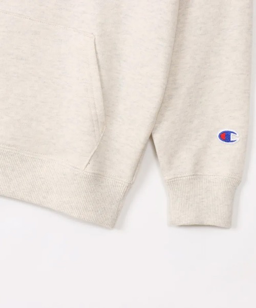 Champion(チャンピオン)の「CHAMPION/チャンピオン キッズ プルオーバー パーカー フーデッドスウェットシャツ ベーシック 裏毛 CK-Y001(パーカー・キッズ・ブラック/アイボリー/ネイビー・140cm/130cm/120cm/110cm/100cm/160cm/150cm)」の5枚目の写真