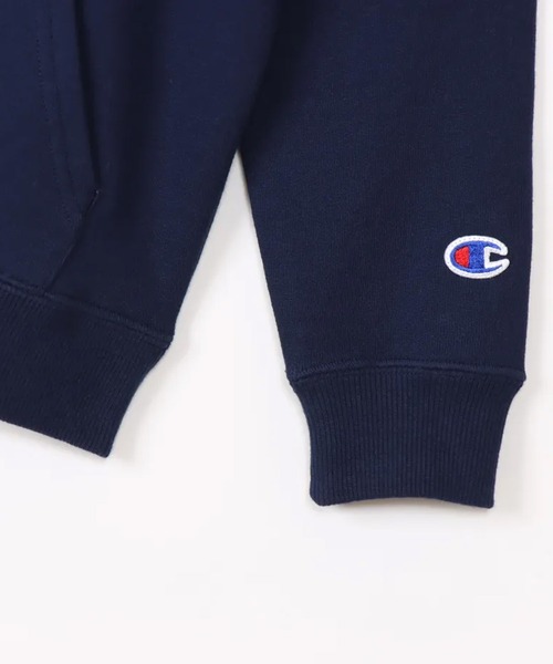 Champion(チャンピオン)の「CHAMPION/チャンピオン キッズ プルオーバー パーカー フーデッドスウェットシャツ ベーシック 裏毛 CK-Y001(パーカー・キッズ・ブラック/アイボリー/ネイビー・140cm/130cm/120cm/110cm/100cm/160cm/150cm)」の11枚目の写真