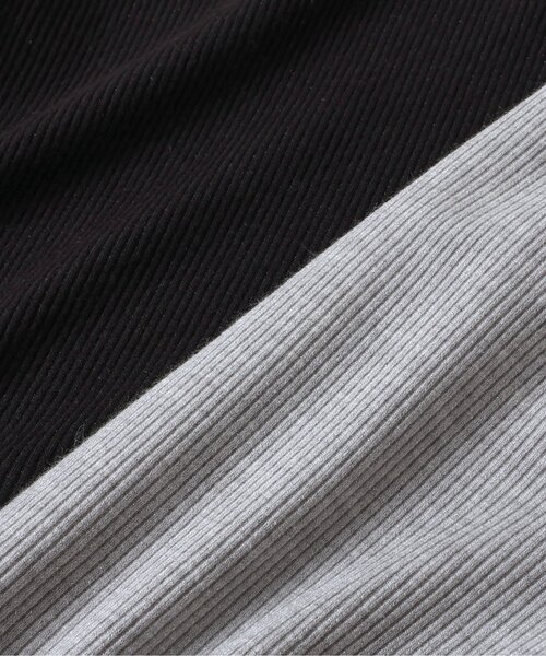 apres les cours（アプレレクール）の「【WEB限定】袖リボンリブTシャツ（Tシャツ/カットソー・キッズ・ドット/ラベンダー/エメラルド/ブラック/グレー・110/100/90/80/140/130/120）」の9枚目の写真