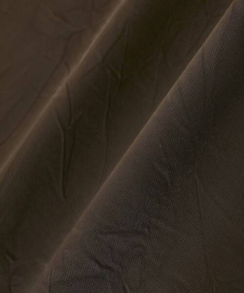 earth music&ecology（アースミュージックアンドエコロジー）の「ストレッチサテンスカート（スカート・レディース・ピンク/ブラウン/ブラック・FREE）」の8枚目の写真