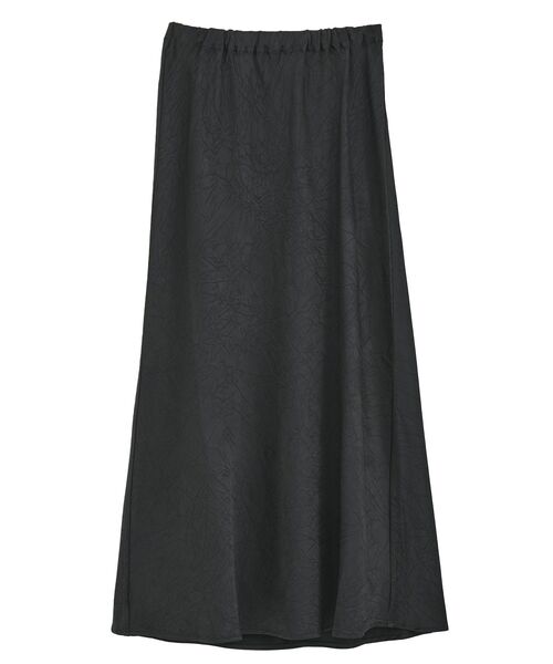 earth music&ecology（アースミュージックアンドエコロジー）の「ストレッチサテンスカート（スカート・レディース・ピンク/ブラウン/ブラック・FREE）」の6枚目の写真