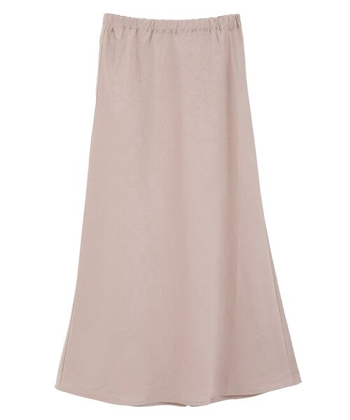 earth music&ecology（アースミュージックアンドエコロジー）の「ストレッチサテンスカート（スカート・レディース・ピンク/ブラウン/ブラック・FREE）」の4枚目の写真