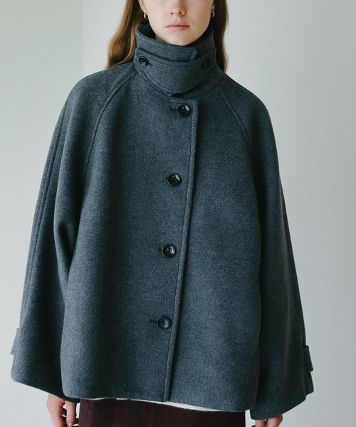 A part by（アパートバイ）の「スーパー100ステンカラーコート（ステンカラーコート・レディース・ベージュ/チャコールグレー・FREE）」の8枚目の写真