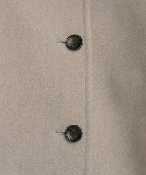 A part by（アパートバイ）の「スーパー100ステンカラーコート（ステンカラーコート・レディース・ベージュ/チャコールグレー・FREE）」の10枚目の写真