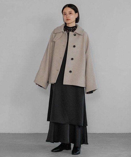 ほぼ未使用✨　マッキントッシュ　スーパー100 ステンカラーコート　ウール　36 セール】スーパー100ステンカラーコート（ステンカラーコート）｜A