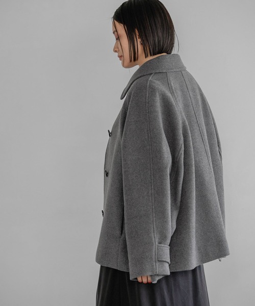 A part by（アパートバイ）の「スーパー100ステンカラーコート（ステンカラーコート・レディース・ベージュ/チャコールグレー・FREE）」の18枚目の写真