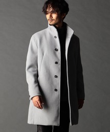 NICOLE CLUB FOR MEN | アラカルトハイブリットメルトン スタンドコート(その他アウター)