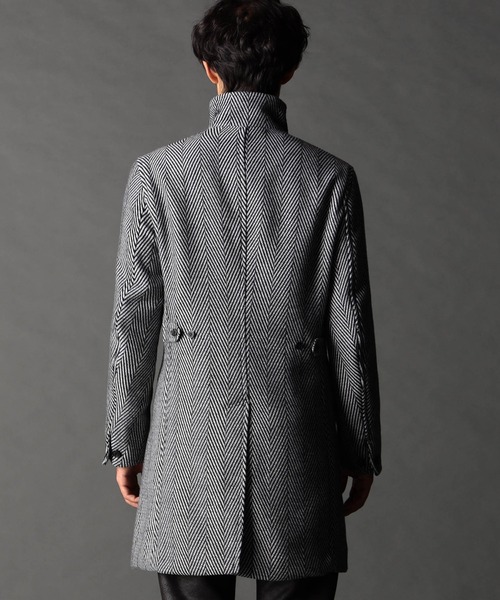 アラカルトハイブリットメルトン スタンドコート（その他アウター