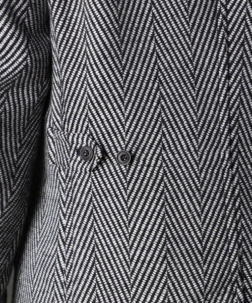 NICOLE CLUB FOR MEN(ニコルクラブフォーメン)の「アラカルトハイブリットメルトン スタンドコート(その他アウター・メンズ・その他2/その他1/ライトグレー/ブラック・XX-LARGE/X-LARGE/LARGE/MEDIUM)」の16枚目の写真