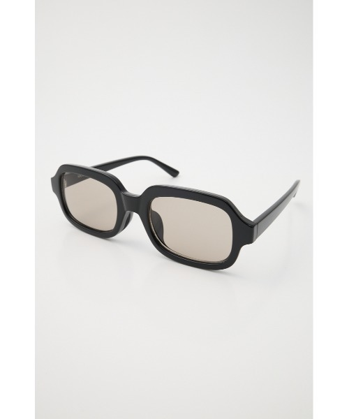 MOUSSY(マウジー)の「VINTAGE LIKE SQUARE アイウェア(サングラス・レディース・ブラック/ブラウン・FREE)」の4枚目の写真