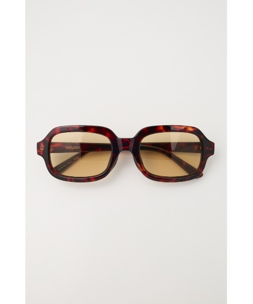 MOUSSY(マウジー)の「VINTAGE LIKE SQUARE アイウェア(サングラス・レディース・ブラック/ブラウン・FREE)」の10枚目の写真