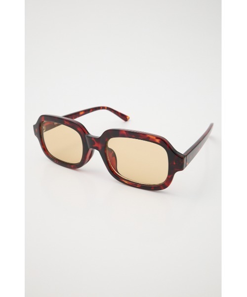 MOUSSY(マウジー)の「VINTAGE LIKE SQUARE アイウェア(サングラス・レディース・ブラック/ブラウン・FREE)」の12枚目の写真