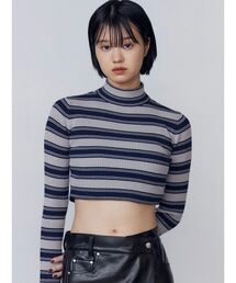 EMODA | ハイネッククロップニット(ニット/セーター)