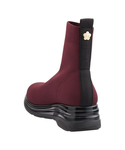 メタルデイジーニット ブーツ（ブラック） マリークワント MARY QUANT メタルデイジーニット ブーツ