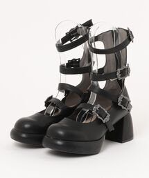 Chalmiere | ４連バックルパンプス(パンプス)