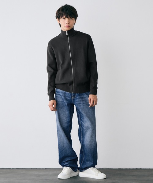フルジップ ニット（ニット/セーター）｜Calvin Klein（カルバン