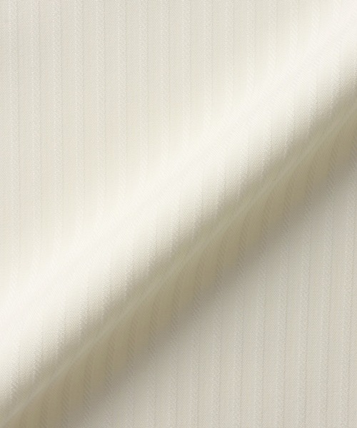 TOKYO SHIRTS（トウキョウシャツ）の「COFREX  ピンタック ビジューボタン ブラウス 長袖 レディースデザインシャツ（シャツ/ブラウス・レディース・ホワイト・LL/S/M/L/XL）」の4枚目の写真