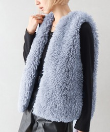 ファーベスト」に該当するベスト（ブルー・ネイビー/青色系