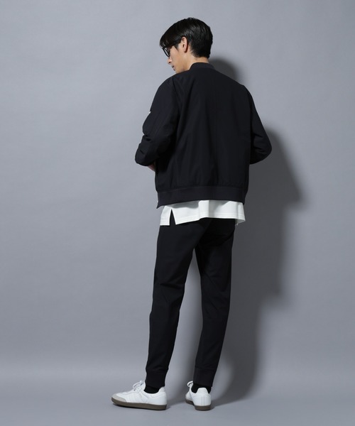NANO universe(ナノユニバース)の「「N TROUSERS BASIC」TEXBRID(R) ジョガーパンツ/ストレッチ・撥水(セットアップ可)(スラックス・メンズ・ダークネイビー/グリーン系その他4・S/M/L)」の16枚目の写真