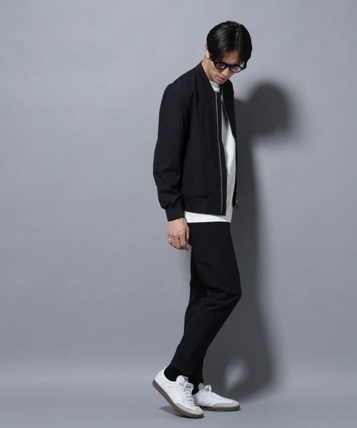 NANO universe(ナノユニバース)の「「N TROUSERS BASIC」TEXBRID(R) ジョガーパンツ/ストレッチ・撥水(セットアップ可)(スラックス・メンズ・ダークネイビー/グリーン系その他4・S/M/L)」の15枚目の写真