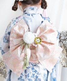 SweetMommy（スウィートマミー）の「つまみ細工 ヘアクリップ＆タッセルピン 2点セット　子どもから大人まで使える！（和装小物・レディース）」