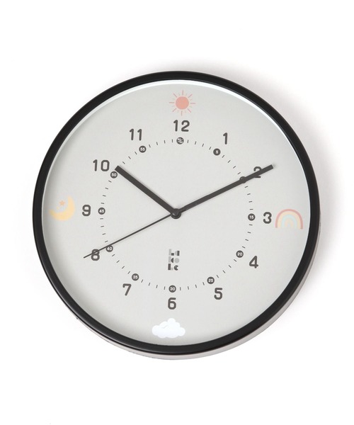 LAKOLE（ラコレ）の「【らこれキッズ】ウォールクロック / 599879（掛け時計・キッズ・ナチュラル/ブラック・FREE）」の12枚目の写真