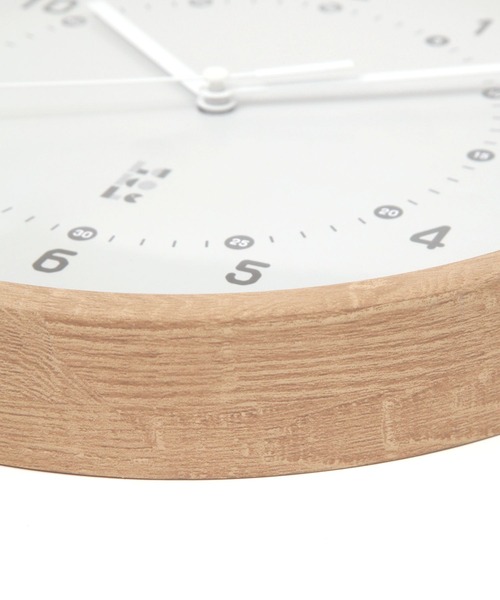 LAKOLE（ラコレ）の「【らこれキッズ】ウォールクロック / 599879（掛け時計・キッズ・ナチュラル/ブラック・FREE）」の5枚目の写真