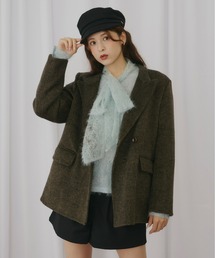 Olu. | ブリティッシュヘリンボーンテーラードジャケット(テーラードジャケット)