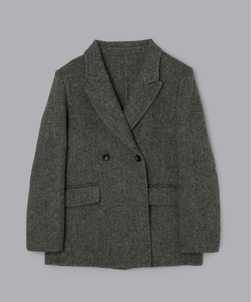 ブリティッシュヘリンボーンテーラードジャケット（テーラード