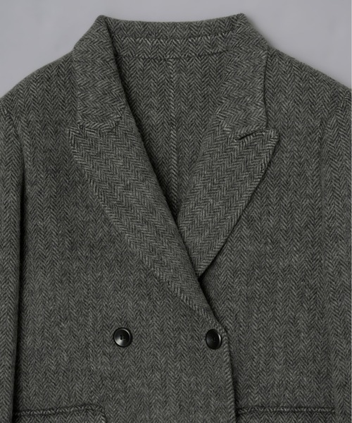 ブリティッシュヘリンボーンテーラードジャケット（テーラード