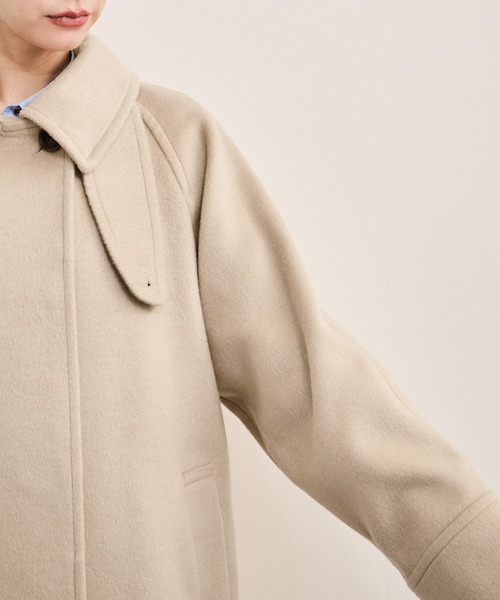 セール】2WAYスタンドカラーミドル丈コート（その他アウター）｜LE