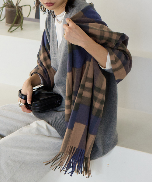 WEB限定追加4》Cashmere ストール（ストール/ショール）｜JOURNAL
