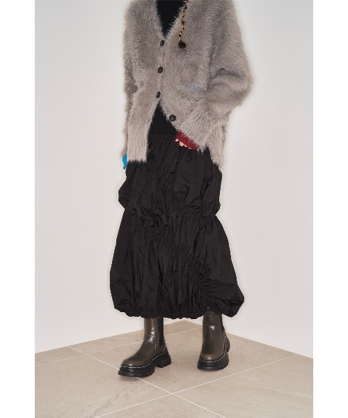 SPIRAL SHIRRING SK（スカート）｜OMMO（オーエムエムオー）の