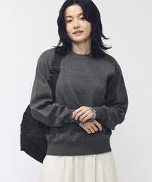 ティゴラ TIGORA ウォッシャブルニットクルーネック