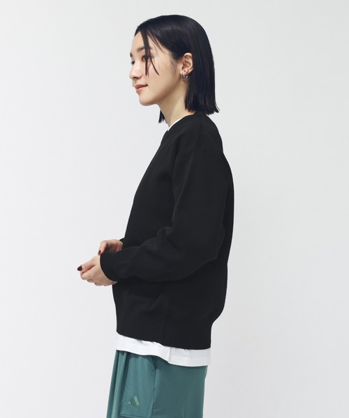 TIGORA(ティゴラ)の「ティゴラ TIGORA ウォッシャブルニットクルーネック(ニット/セーター・レディース・グレー/ホワイト×ブラック/ブラック/ベージュ/ロイヤルブルー/ブラウン/レッド・S/M/L/XL)」の21枚目の写真
